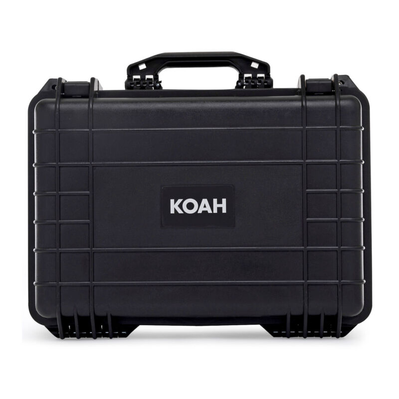 Koah Weatherproof Hard Case With Customizable Foam
