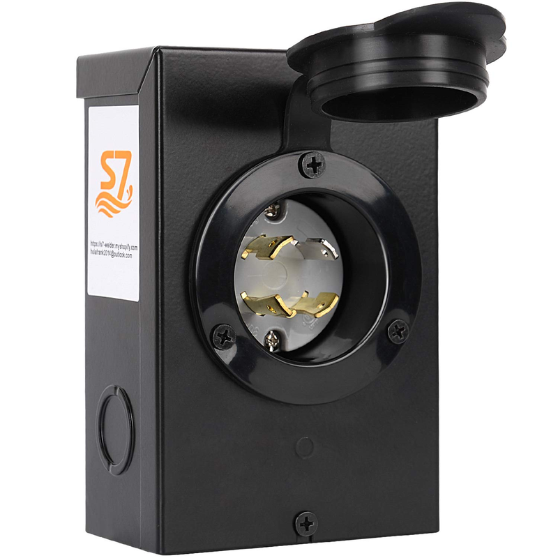 Inlet Box Nema Ss2-50p Power Inlet Box For 3 Prong Generator C