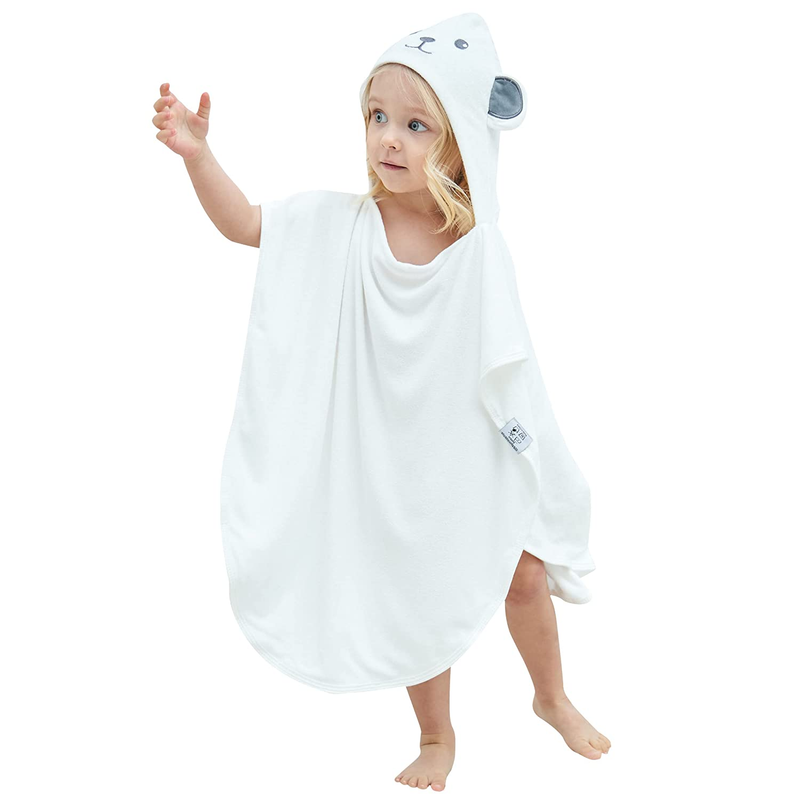 - Soft Hooded Bath Towel With Bear Ears For Babie, Toddler,i