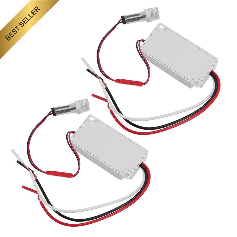 Photocell Light Sensitive Switch Sensor Efficient Day Night Control for Yard Lig