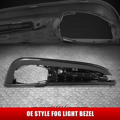 Для 13-15 Honda Civic 1 шт. черный ободок противотуманной фары в стиле OE со стороны переднего пассажира