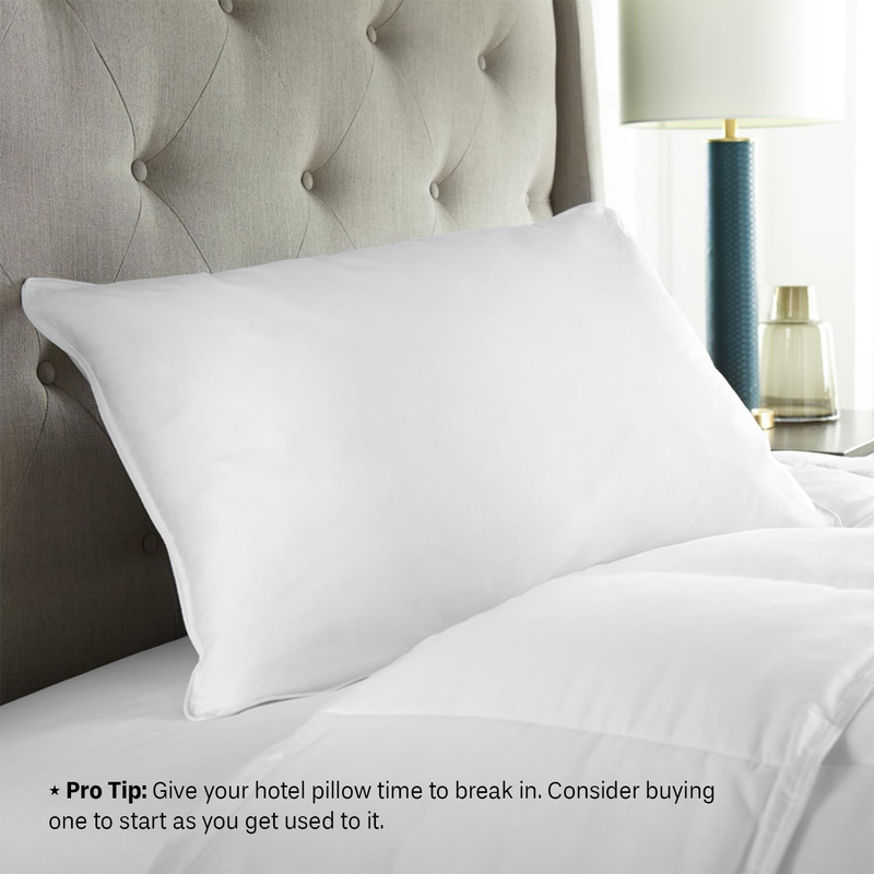 DOWNLITE Enviroloft Hotel Pillow &ndash; King Size 20&rdquo; X 36&rdquo;, down Alternative Firm Pi
