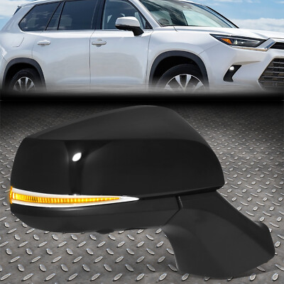 [Питание+Обогрев+BSD+Память+Указатель поворота]Для зеркала правой боковой двери Highlander 20-24