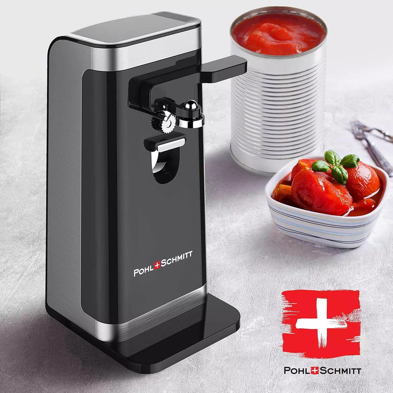 Electric Commercial Can Opener Automatic Smooth Edge Under Cabinet Heavy Duty