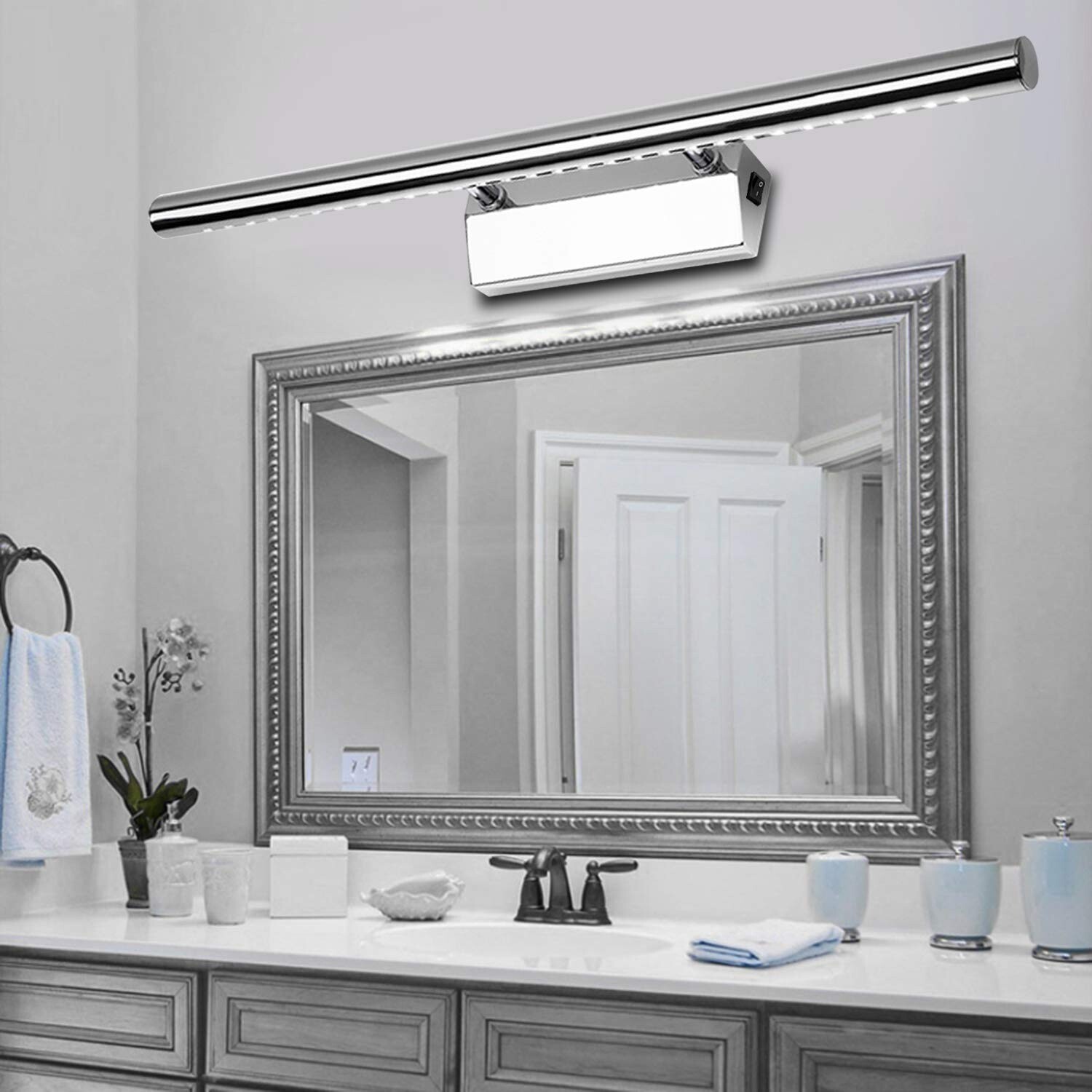 15w Badezimmer Wand Licht Lampe Led Spiegel Luminaire Bad Leuchte Rayons Spots Ebay
