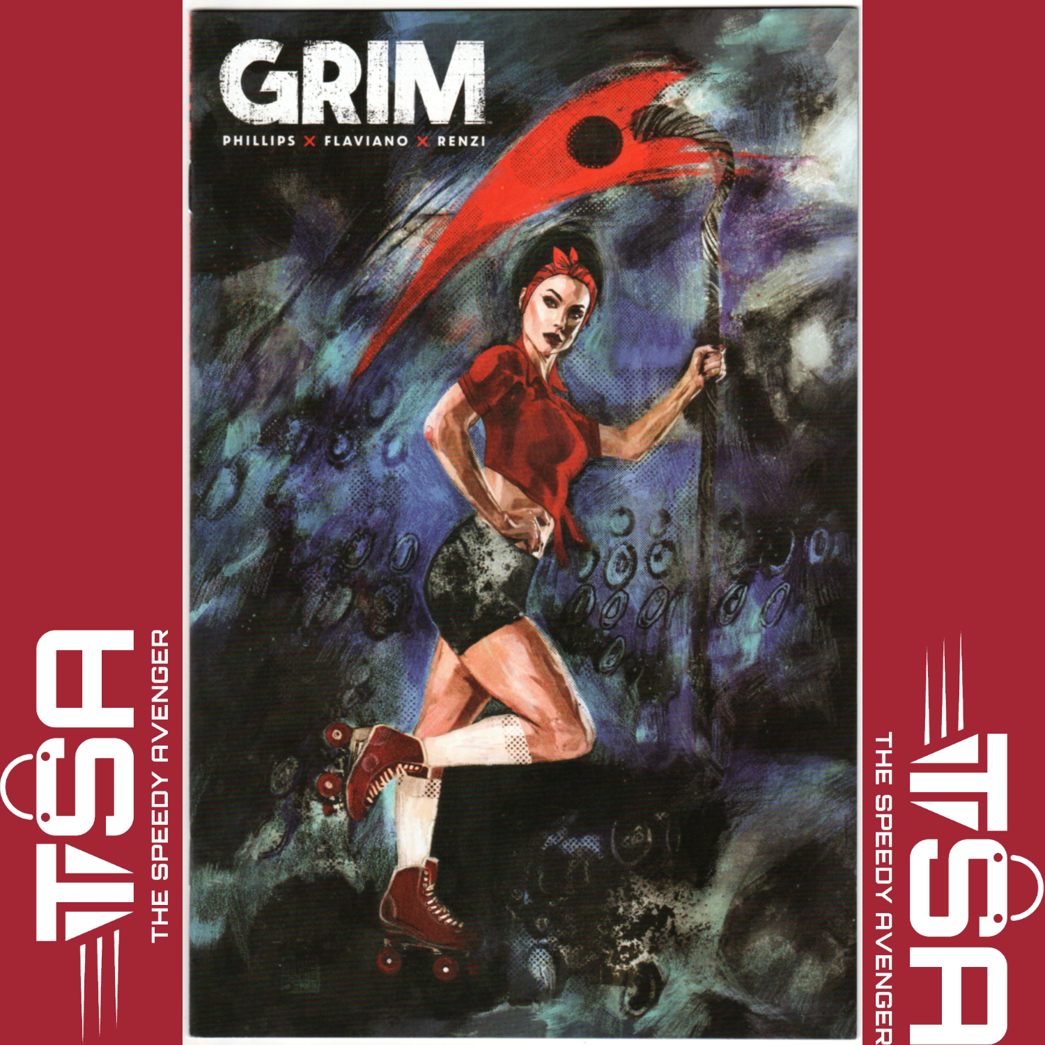 GRIM #12 Zu Orzu Variant Cover 2023 BOOM! Studios Phillips Armentaro
