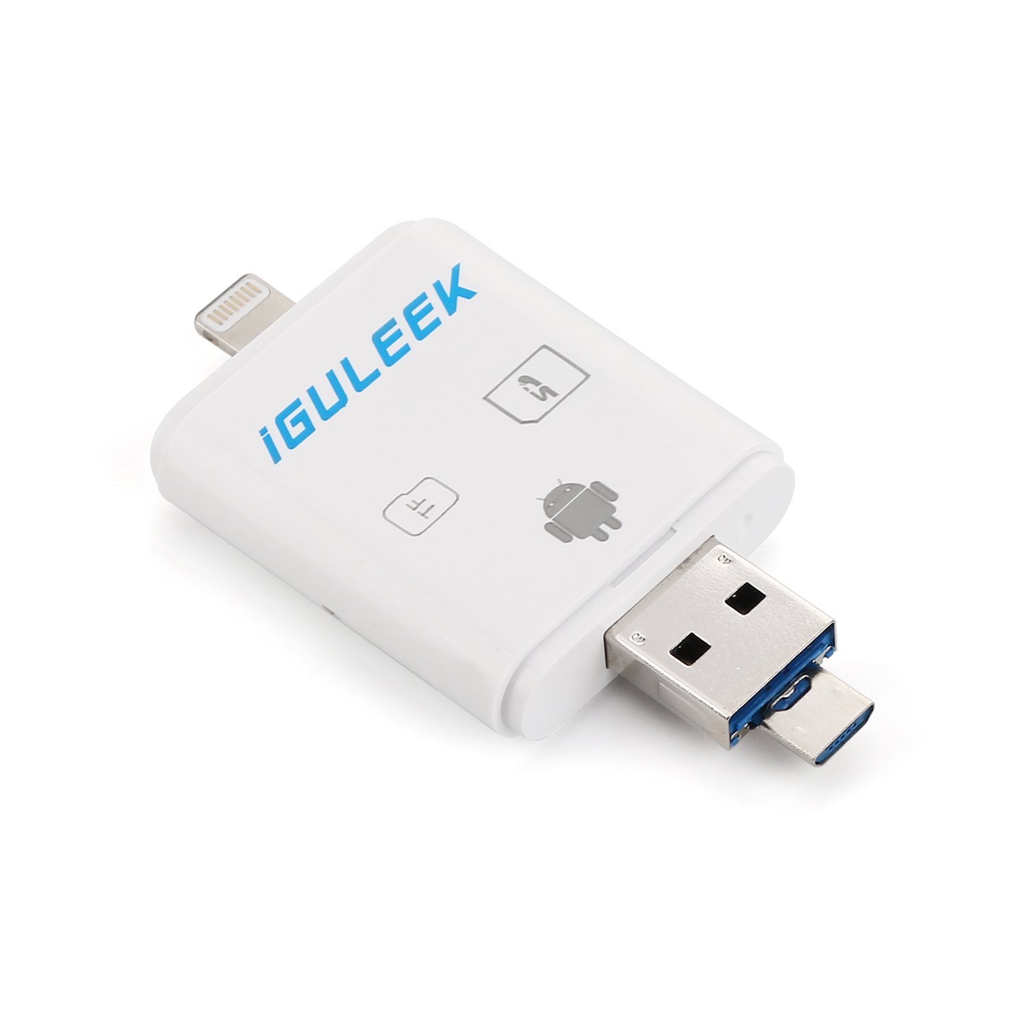 SD TF Card Reader Lightning USB OTG SDHC Micro SD Card Adapter