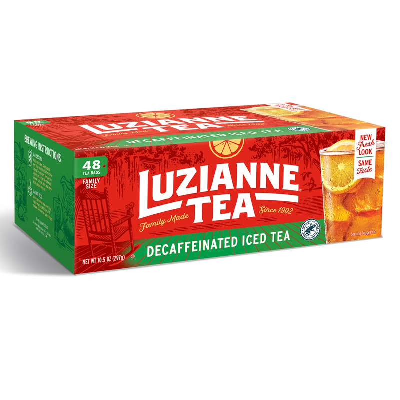 , Family Size, Unsweetened, 288 Tea Bags (6 Boxe