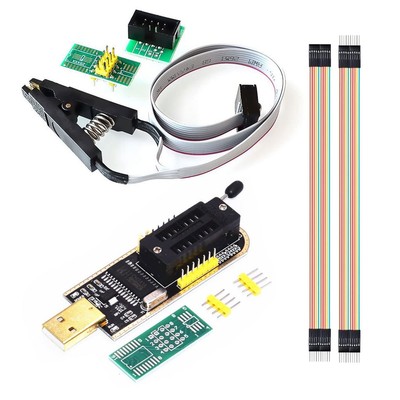 EEPROM Programmer & CH341A Programmer CH341A + SOIC8 Clip + Dual Conversion P...