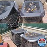 Air Conditioner Covers for Outside Units Central Ac Cover Leaf Guard Heavy Duty Mesh AC Defender for Outdoor Square Units, All Season Black ( 32 x 32 inch Mesh)