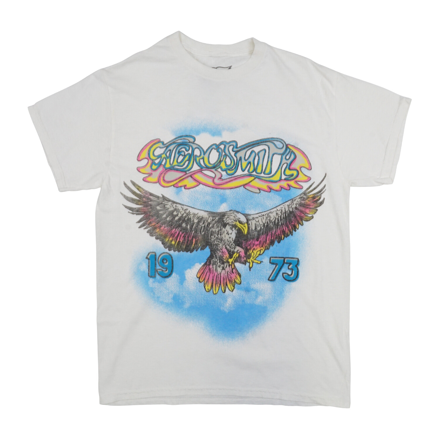 

ФУТБОЛКА AEROSMITH 1973 ОТ GOODIE С ДВУМЯ РУКАВАМИ, Off white