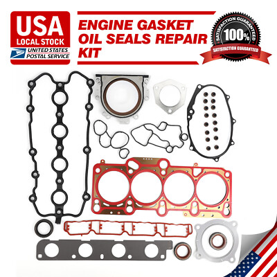 Engine Cylinder Head Gasket Engine Rebuild Kit Fit for Audi A4 TT VW Jetta Skoda