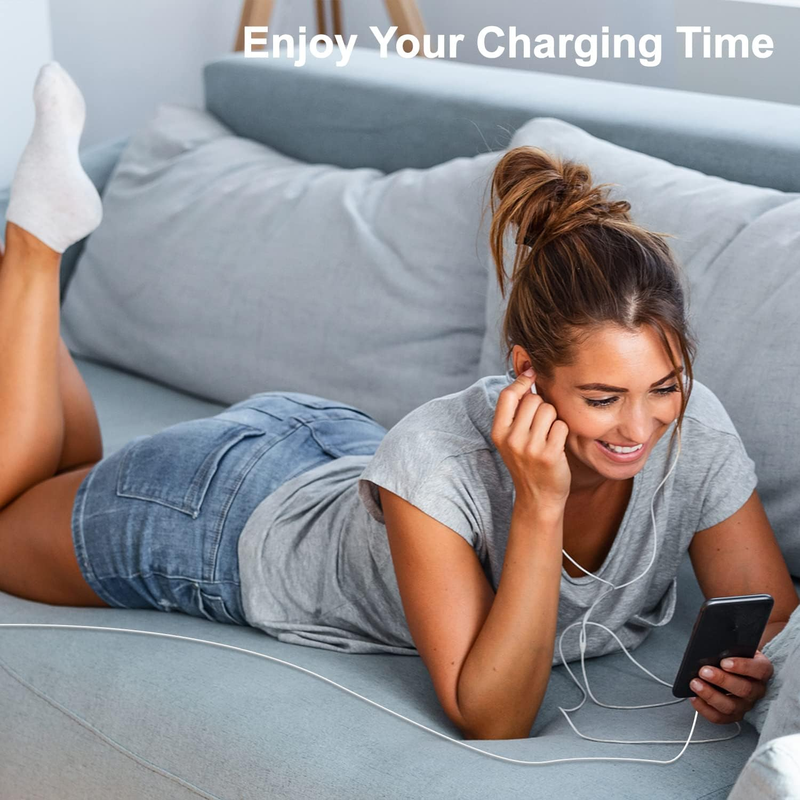 3Pack for [Apple MFi Certified] iPhone Charging Cable 3ft-Lightning to USB Cable