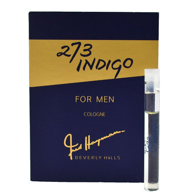 Fred Hayman Beverly Hills 273 Indigo For Men Cologne Splash  Set of 25 0.05 fl.o