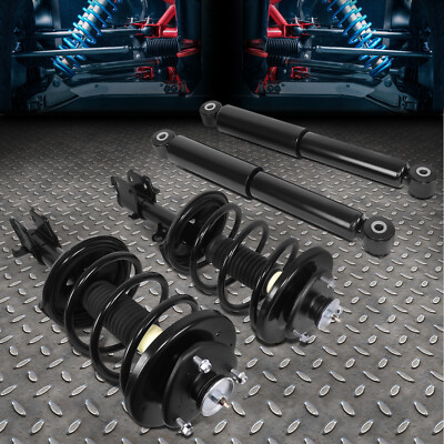 Для 99-04 Honda Odyssey Передние стойки с винтовой пружиной в сборе + Задние амортизаторы