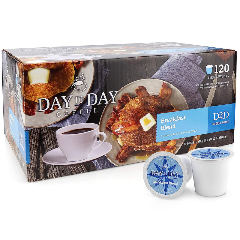 Day to Day 120-Count Breakfast Blend, Medium Roast Single Se