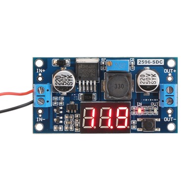 24v to 12v Step Down Converter, LM2596 Analog Control Buck Transformer DC-DC ...