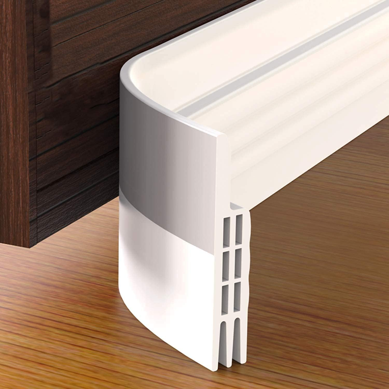Door Draft Stopper Under Door Seal for Exterior/Interior Doors, Door Sweep Strip