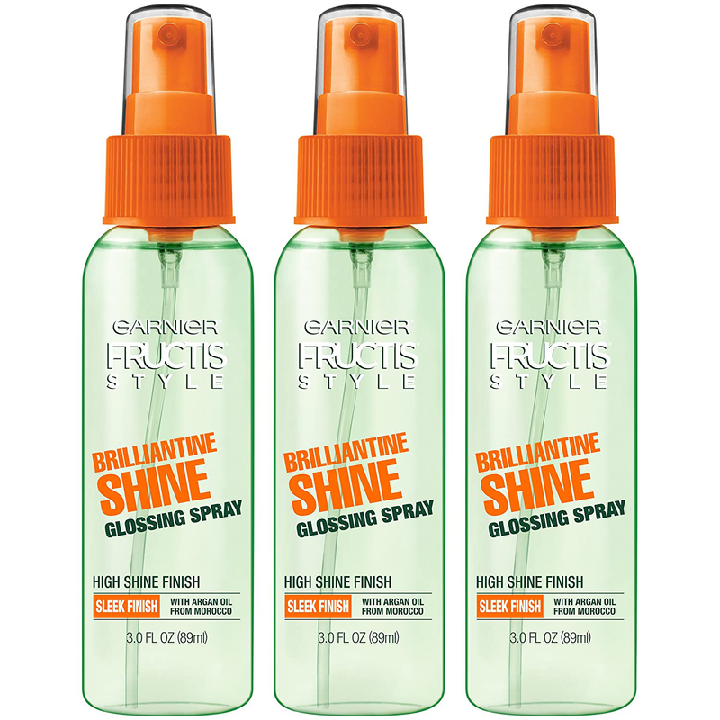 Garnier Hair Care Fructis Style Brilliantine Shine Glossing Spray, 3 Count