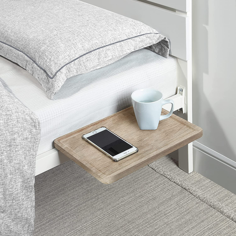 Bedside Shelf, Office Divider Shelf; Clamp on Shelf for Bunk Bed, Lofts & Bed Fr