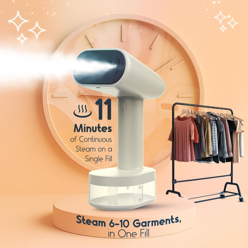 Clothes Steamer Handheld 1600W, Travel Hand Bag Included, for 120V Only, High Ca