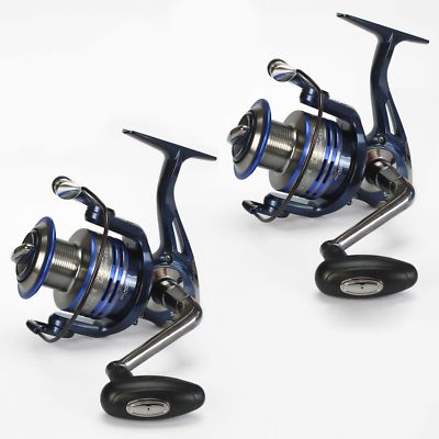 Angelrolle Doppelpack 2x DF 5000 Stationärollen Raubfisch Hecht Spinnrolle