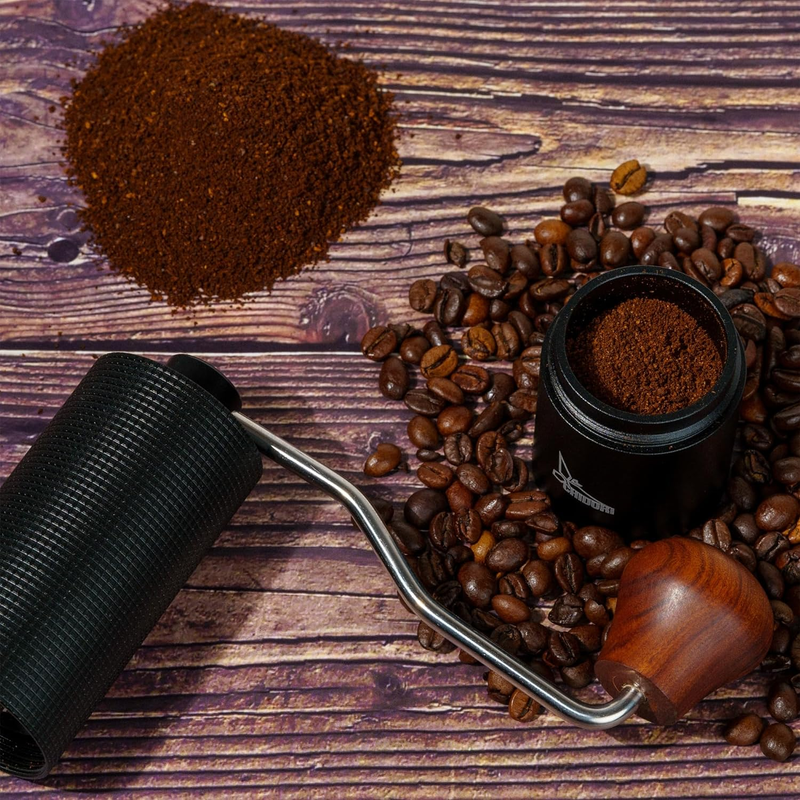 Manual Coffee Grinder, Hand Crank Coffee Grinder for Espresso, French Press, and