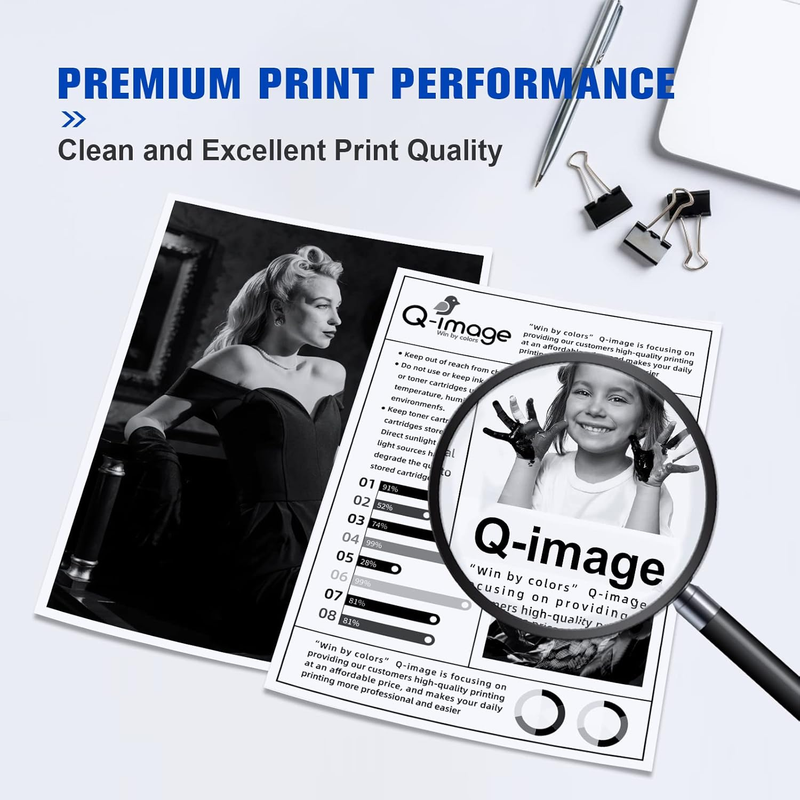 (New Chip) TN760 Compatible Toner Cartridges Replacement for TN760 TN-760 TN730