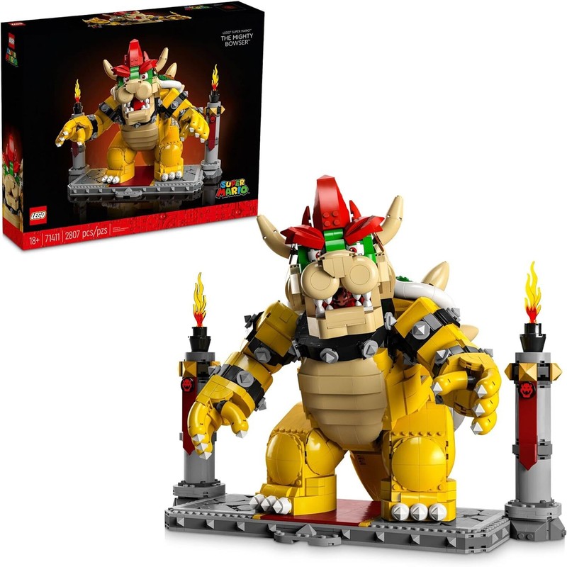 LEGO Super Mario The Mighty Bowser, 3D Build & Display