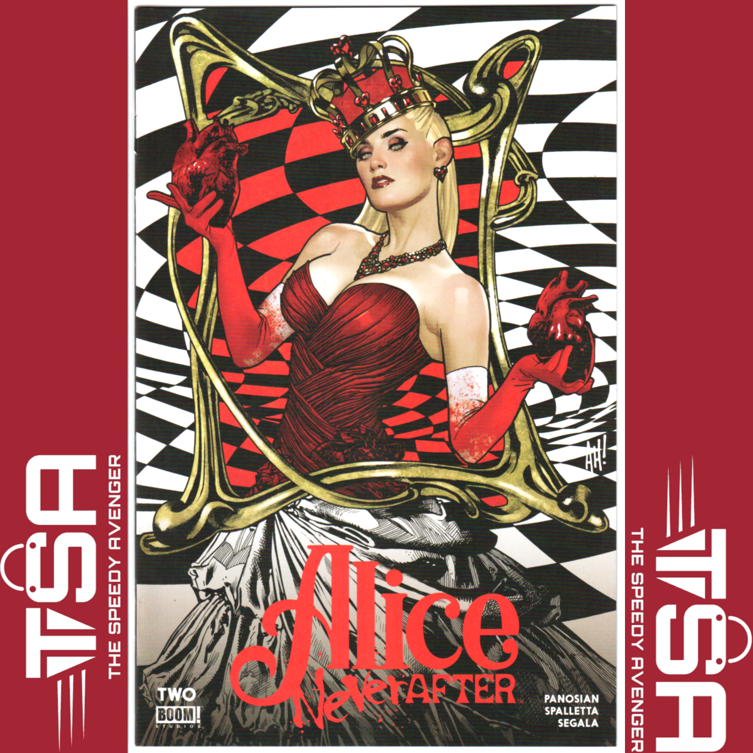 ALICE NEVER AFTER #2 Adam Hughes FOC Variant Cover BOOM! Studios 2023