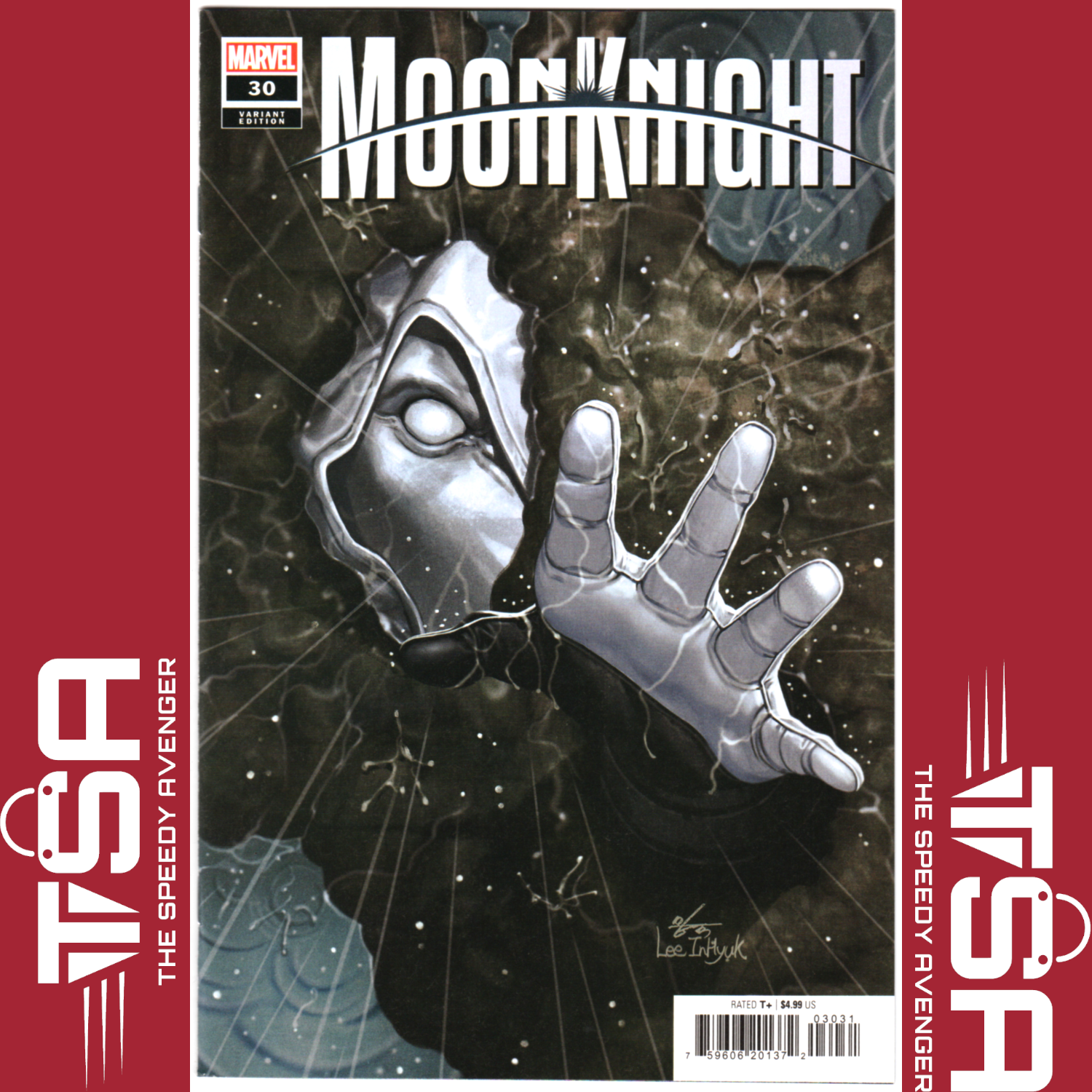 MOON KNIGHT #30 (Vol 9) InHyuk Lee Last Days Of Moon Knight Variant 2023 Marvel