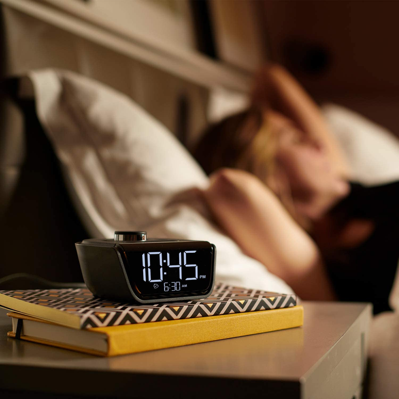 Brandstand | Cubiewink | User Friendly & Convenient Charging Alarm Clock| 1 USB-