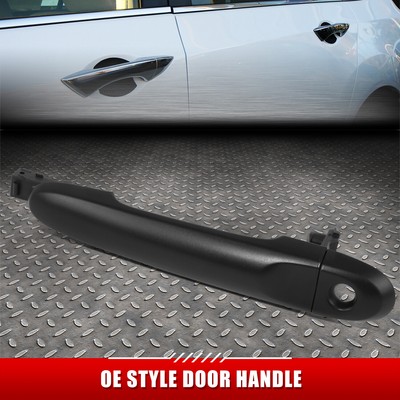 Для 07-12 Nissan Versa Текстурированная наружная ручка передней левой двери с замочной скважиной