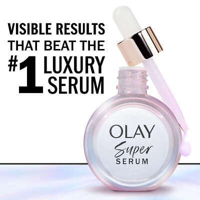 (2 pack) Olay Super Serum 5-in-1 Anti-Aging Face Serum