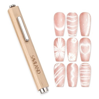 SAVILAND Cat Eye Magnet für Nagel: 3-in-1 Cat Eye Gel Nagellack Magnet N35 