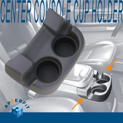 NEW Front Center Console Cup Holder Flint Black Super Duty NEW FORD TRUCKS NEW!