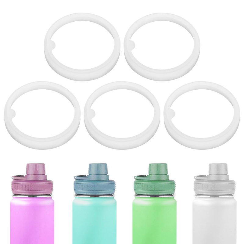5Pcs Replacement Gasket for Takeya Actives, Water Bottle Lid Gaskets Compatible