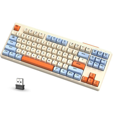 ATTACK SHARK M87 Wireless Gaming Rechargeable Keyboard Dual Mode BT 5.0/2.4Ghz