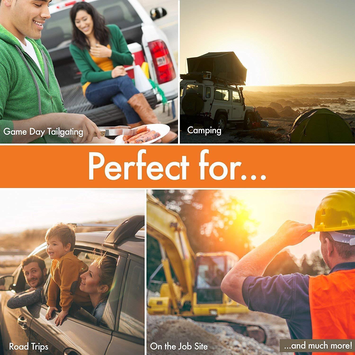 Portable Microwave Stove Oven Lunch Box For Pre-Cooked Meals 12V Car Truck Plug