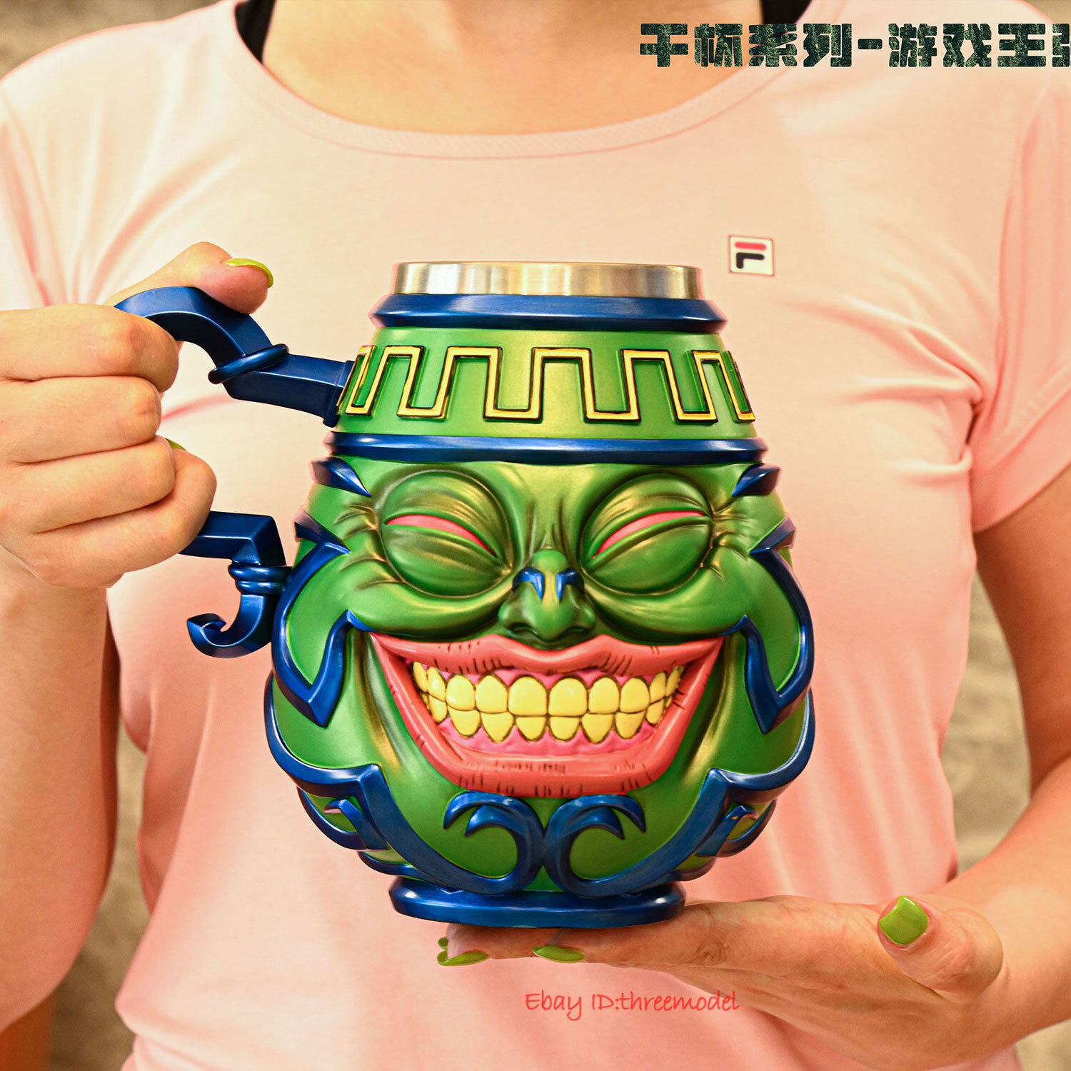 貪欲な壺　ホットカップ　PSD STUDIO 遊戯王　フィギュア 数多のデュエルシーンで活躍した「壺」カードたちが手のひら
