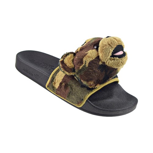 adidas JEREMYSCOTT JS ADILETTE TEDDY 新品 Adidas x Jeremy Scott Adilette Teddy Bear Slides Mens Size 9