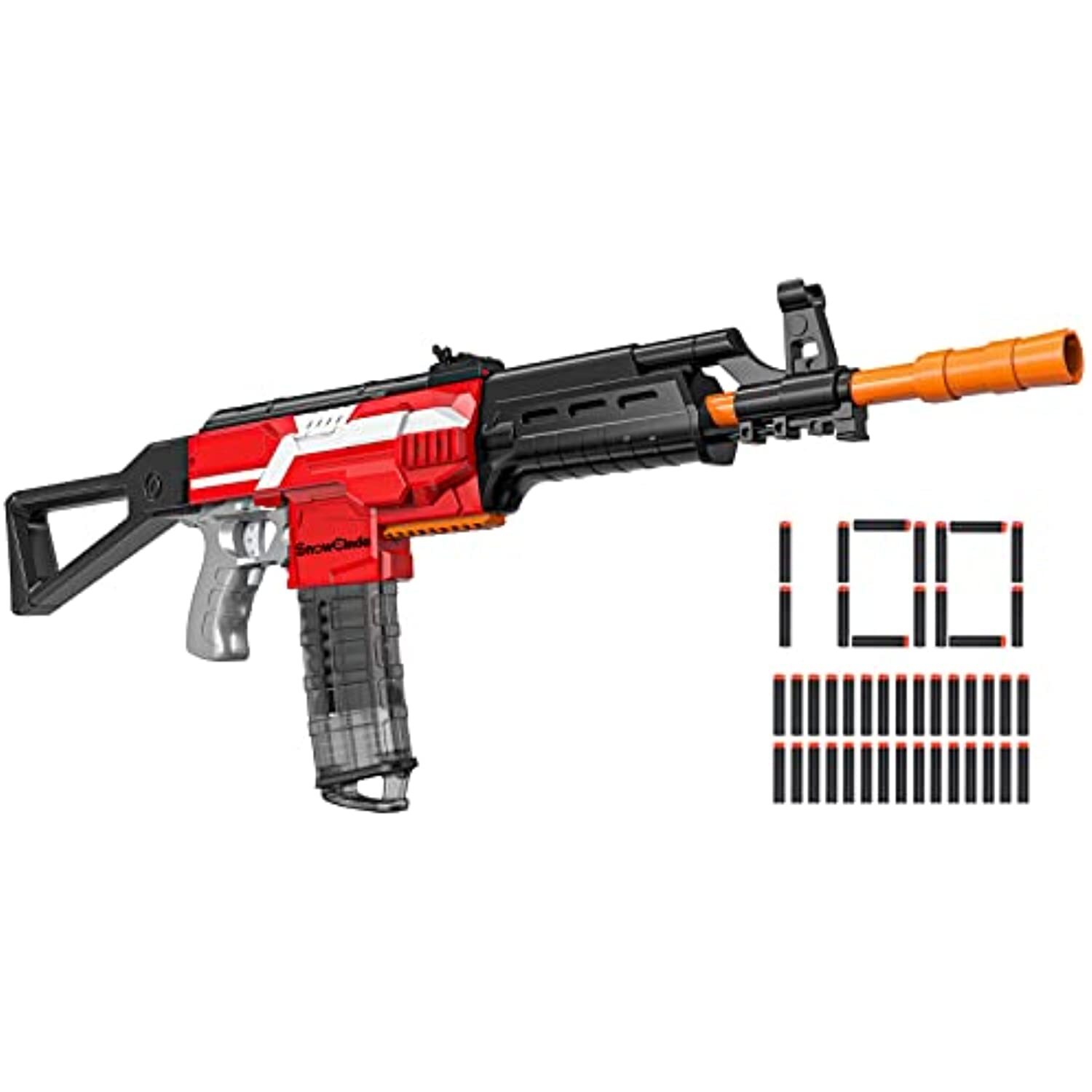 Toy Gun for Nerf Gun Darts, Automatic Toy Foam Blasters & Guns with 3 ...