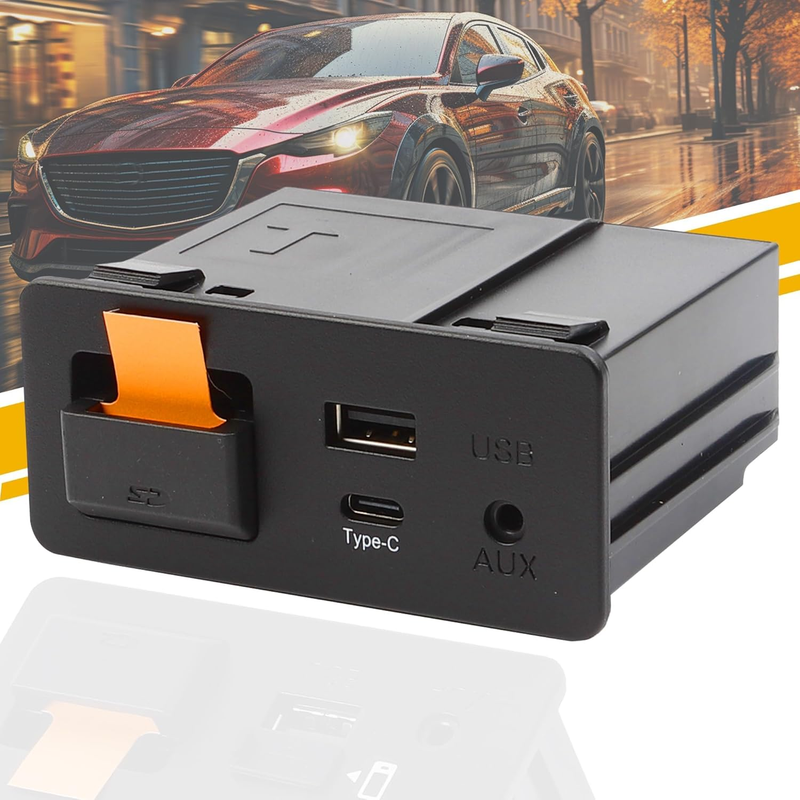 Type-C Wireless Mazda Carplay and Android Auto Retrofit Kit for Mazda 2/3/6/CX3
