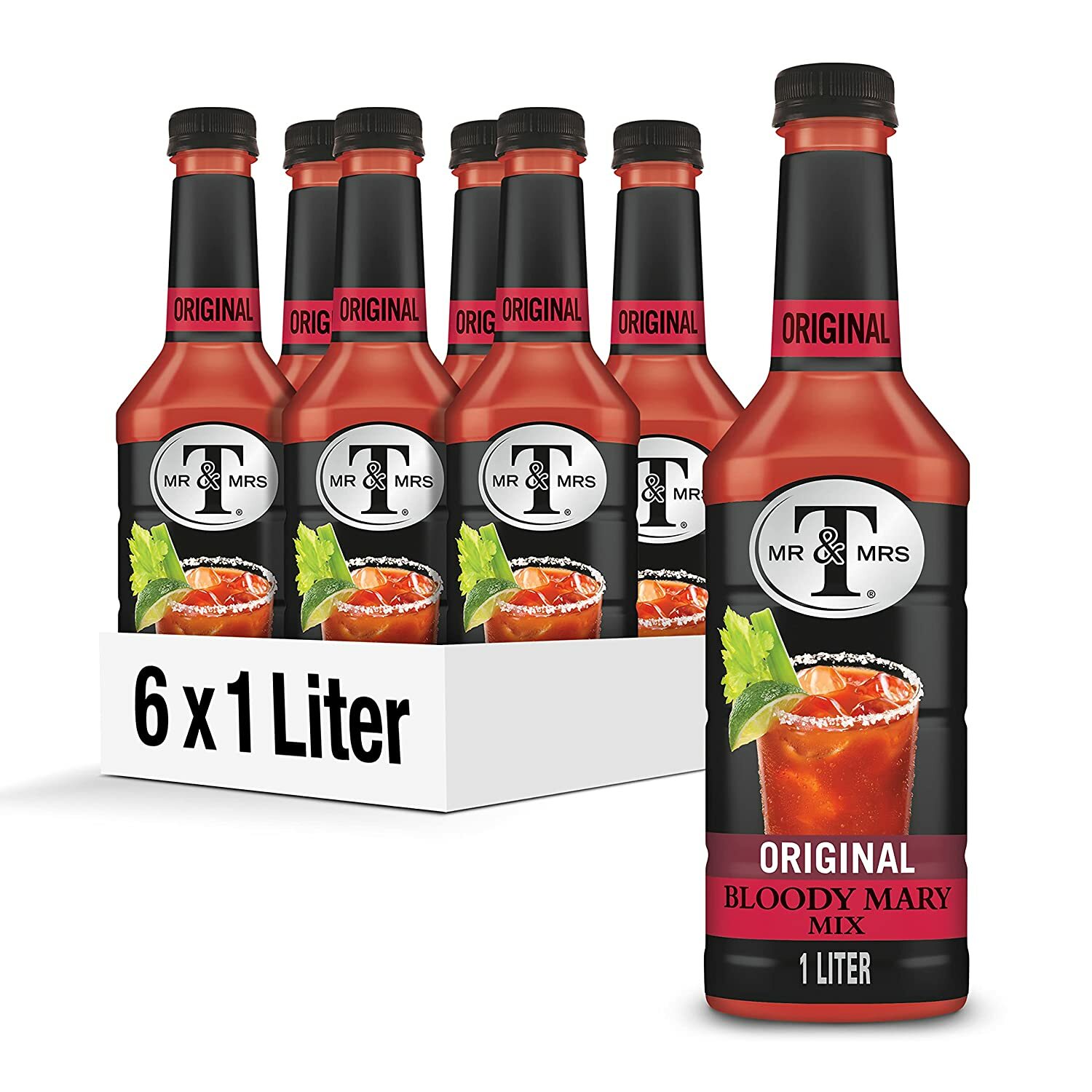 Mr. & Mrs. T's Original Bloody Mary Mix, 1 Liter 6 Per CaseのeBay公認海外
