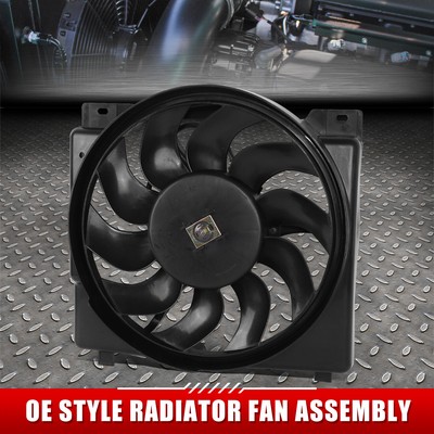 ДЛЯ 95-96 JEEP CHEROKEE 4.0L 6-ЦИЛИНДРОВЫЙ КОЖУХ ВЕНТИЛЯТОРА ОХЛАЖДЕНИЯ РАДИАТОРА В СТИЛЕ OE В СБОРЕ