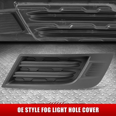 Для 13-17 Chevy Traverse OE Style Черная рамка противотуманной фары с левой стороны водителя