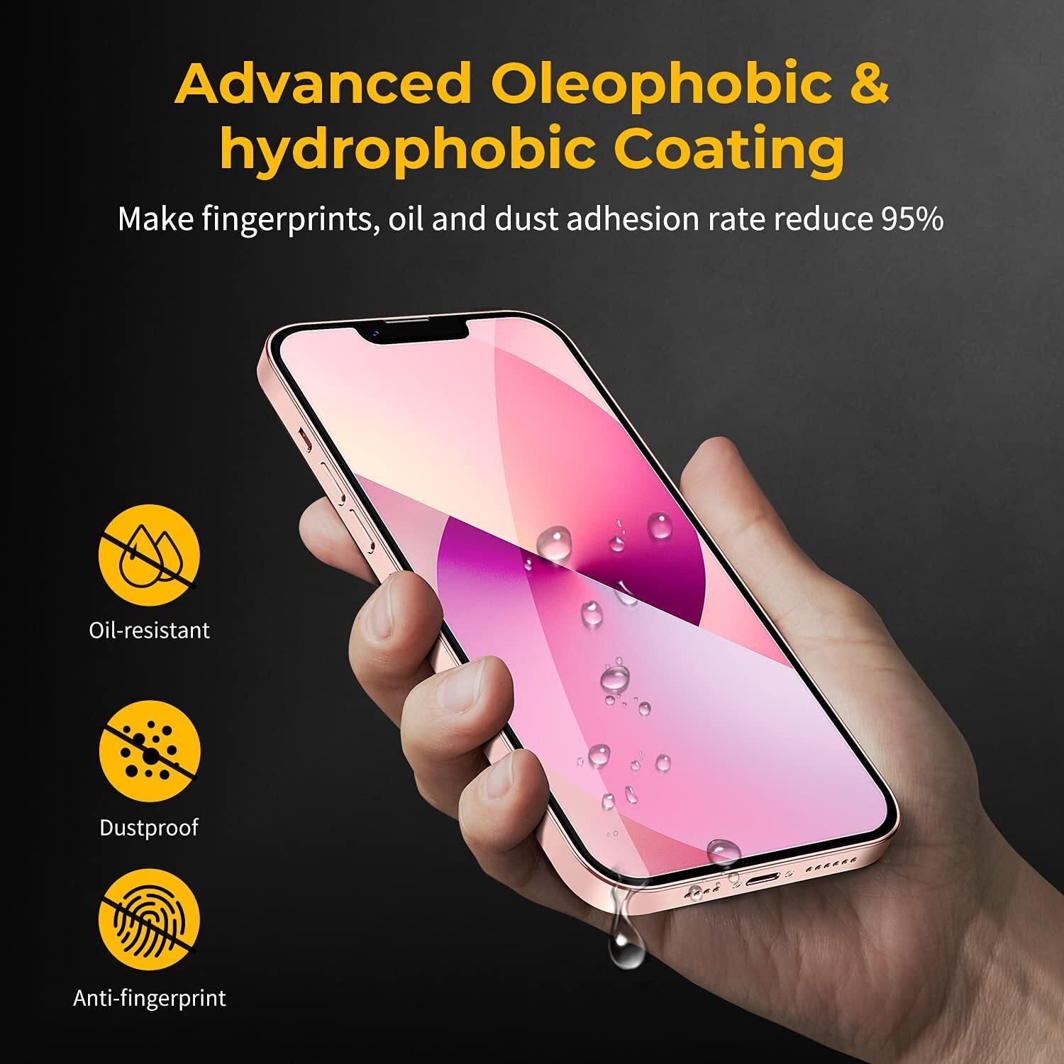 3X Tempered Glass Screen Protector For iPhone 15 14 13 12 11 Pro Max X XS XR 8 7