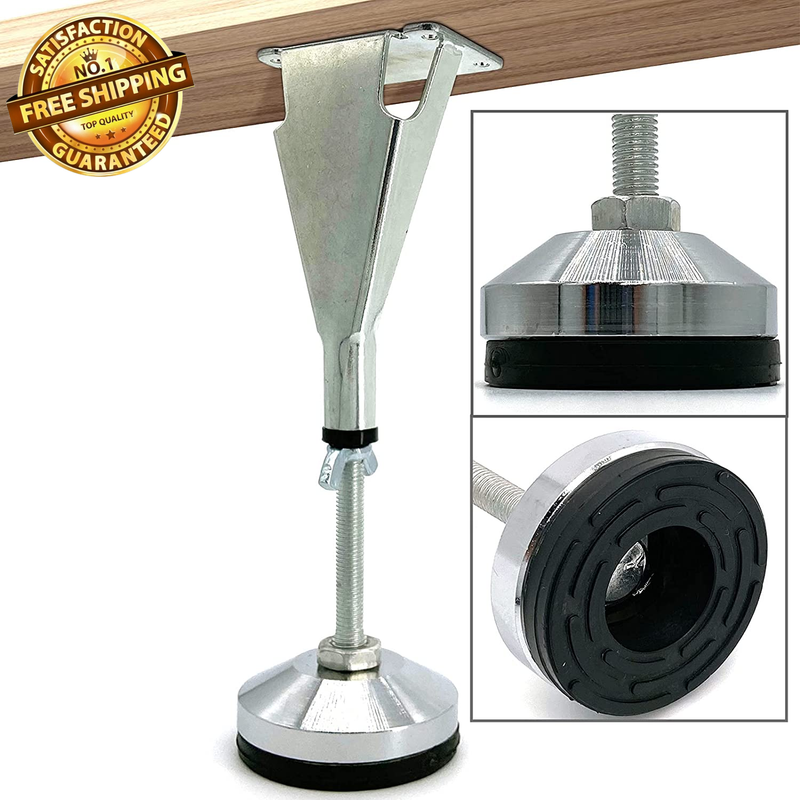 2 Pack Adjustable Height Center Support Leg for Bed Frame, Bed Center Slat Heavy