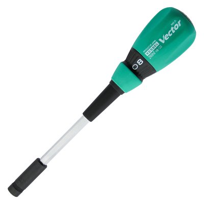 VESSEL Vector Nut Driver Across Flats 5mm - 14mm 125mm No.B-290NT made in Japan