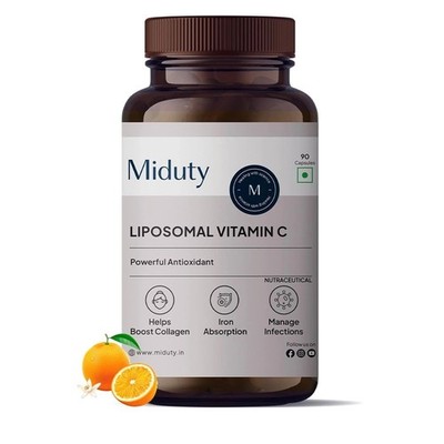 Miduty High Strength Berberine HCL 98% Triple Benefits - 60N w264